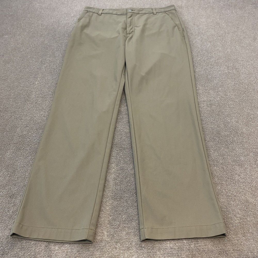 VRST Mens Pants Men's 34 Olive Brown Commuter Limitless Stretch Size 34x30